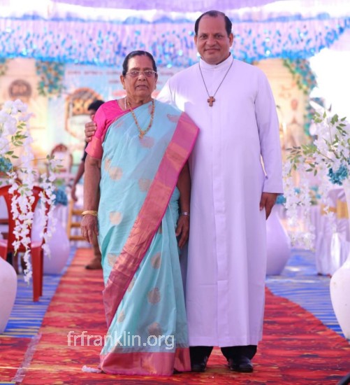 Fr Franklin D'Souza celebrated his Sacerdotal Silver Jubilee at