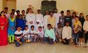 Youth unit visit and motivation by Fr. Franklin D&#039;Souza at St. Anthony&#039;s Church, Ragigudda, Shivamogga